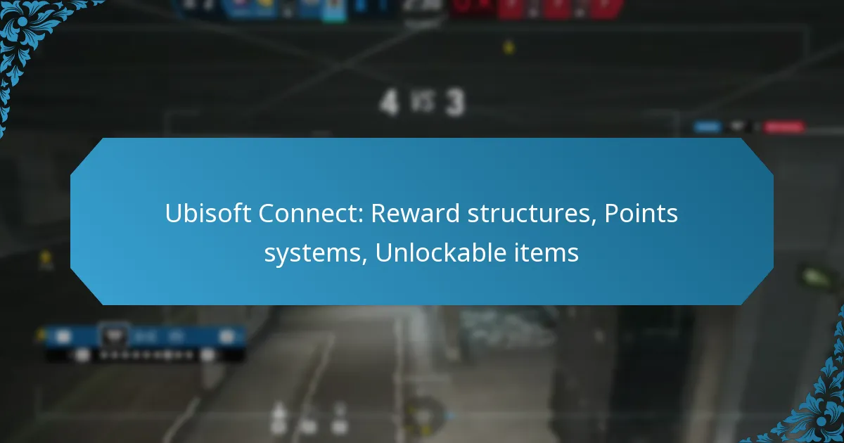 Ubisoft Connect: Reward structures, Points systems, Unlockable items